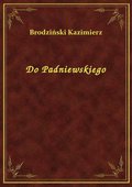 ebooki: Do Padniewskiego - ebook