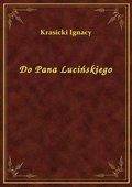 ebooki: Do Pana Lucińskiego - ebook