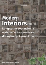 : Nowoczesne wnętrza - przydatne rozwiązania. Katalog z zestawieniami materiałów i wyposażenia - ebook