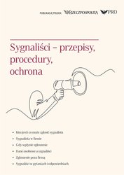 : Sygnaliści - przepisy, procedury, ochrona - ebook