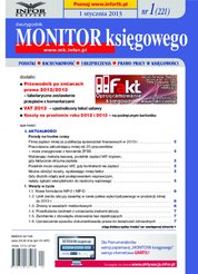 : Monitor Księgowego - e-wydanie – 1/2013