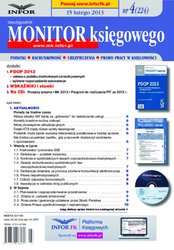 : Monitor Księgowego - e-wydanie – 4/2013