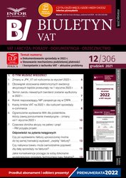 : Biuletyn VAT - e-wydanie – 12/2021