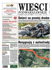 : Wieści Podwarszawskie - e-wydanie – 41/2021