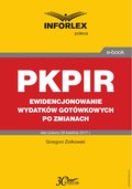 PKPIR  Ewidencjonowanie wydatków gotówkowych po zmianach - ebook