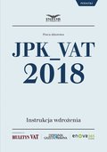 JPK_VAT 2018. Instrukcja wdrożenia - ebook