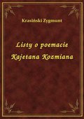 ebooki: Listy O Poemacie Kajetana Kozmiana - ebook
