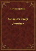 ebooki: Do autora Skarg Jeremiego - ebook
