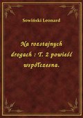 Na rozstajnych drogach : T. 2 powieść współczesna. - ebook