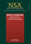 e-prasa: Zeszyty Naukowe Sądownictwa Administracyjnego – e-wydanie – 1/2024