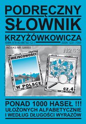 : Podręczny Słownik Krzyżówkowicza - Nr 62 - ebook