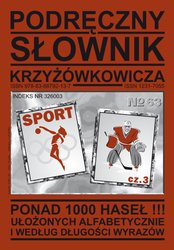 : Podręczny Słownik Krzyżówkowicza - Nr 63 - ebook