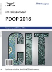 : Kodeks księgowego - PDOP 2016 - ebook