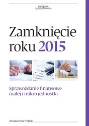 : Zamknięcie roku 2015 - ebook