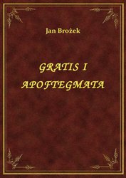 : Gratis I Apoftegmata - ebook