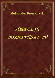 : Hippolyt Boratyński IV - ebook