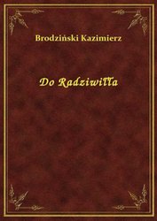 : Do Radziwiłła - ebook