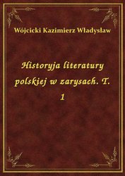 : Historyja literatury polskiej w zarysach. T. 1 - ebook