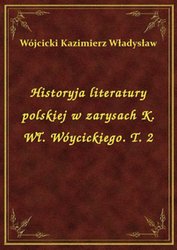: Historyja literatury polskiej w zarysach K. Wł. Wóycickiego. T. 2 - ebook