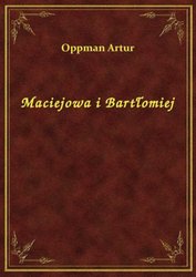 : Maciejowa i Bartłomiej - ebook