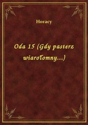 : Oda 15 (Gdy pasterz wiarołomny...) - ebook