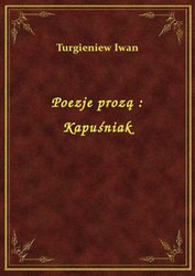 : Poezje prozą : Kapuśniak - ebook