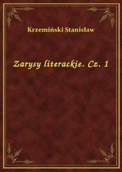 : Zarysy literackie. Cz. 1 - ebook