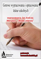 : Wypracowania - Jan Andrzej Morsztyn „Wybór wierszy” - ebook
