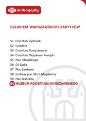 : Muzeum Powstania Warszawskiego. Szlakiem warszawskich zabytków - audiobook