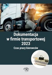 : Dokumentacja w firmie transportowej 2023 - ebook