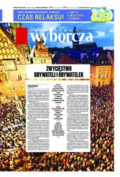 : Gazeta Wyborcza - Warszawa - e-wydanie – 171/2017