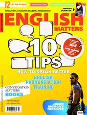 : English Matters - e-wydanie – lipiec-sierpień 2019
