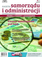 : Gazeta Samorządu i Administracji - e-wydanie – 4/2020
