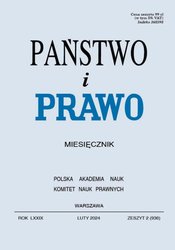 : Państwo i Prawo - e-wydanie – 2/2024